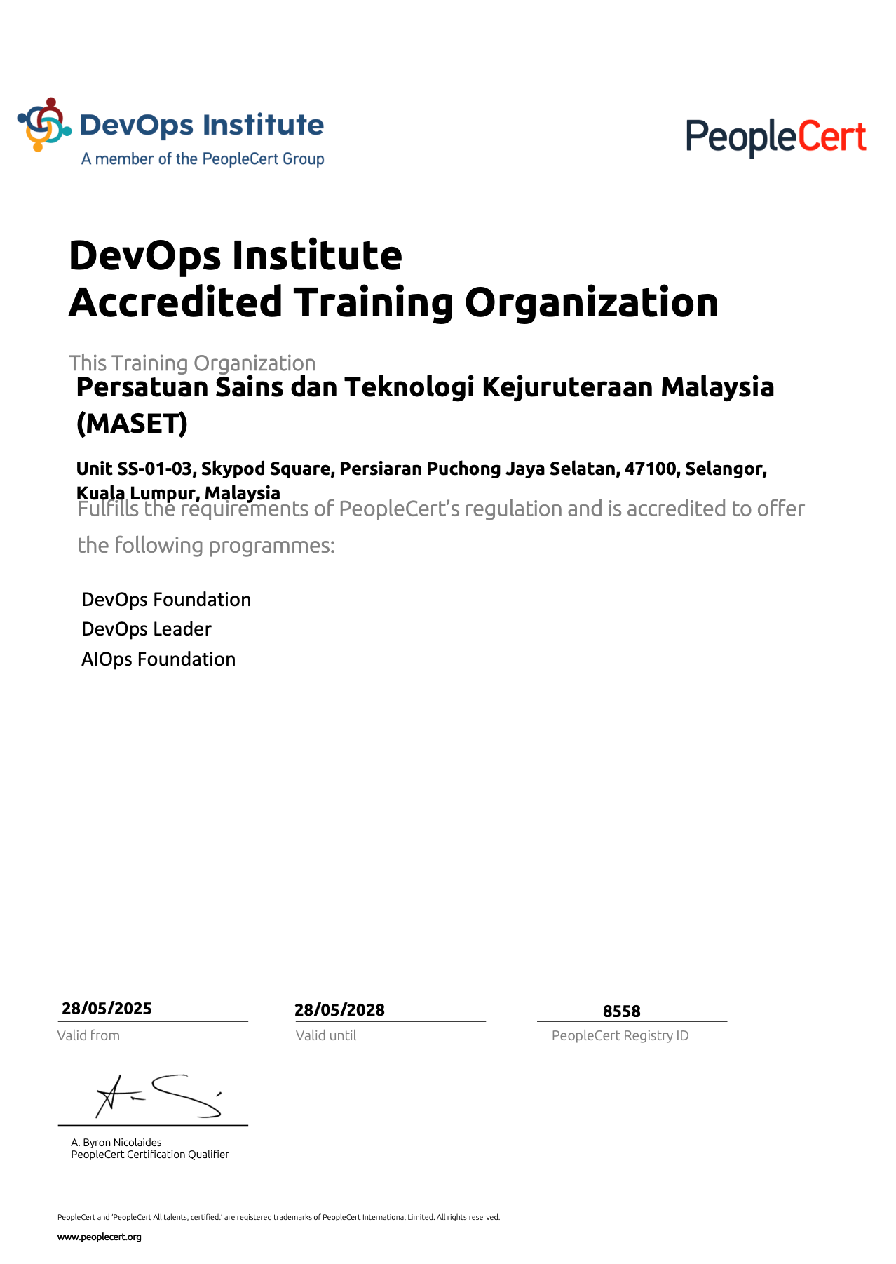Certificate Image