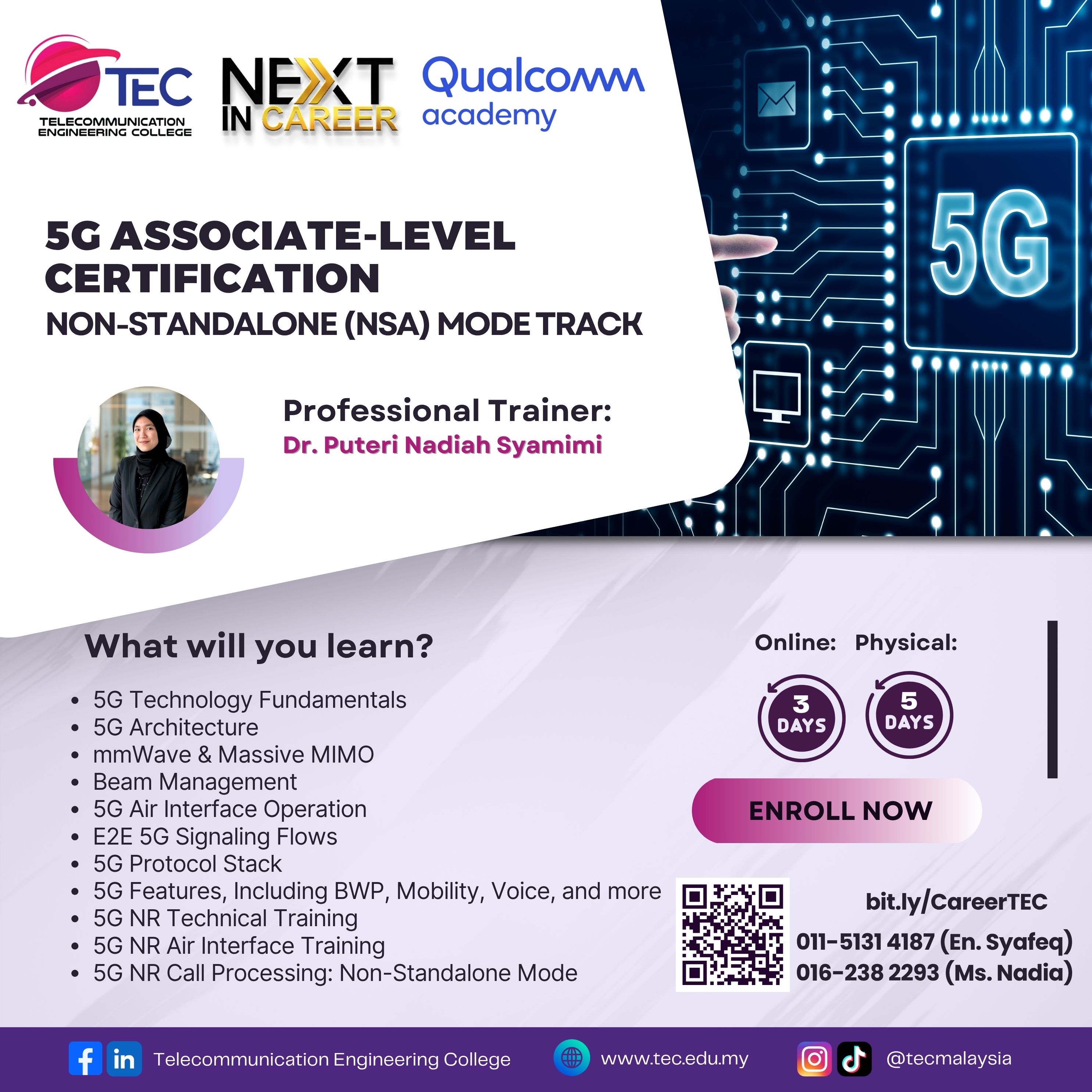 Qualcomm Academy: 5G Associate-Level Certification : Non-Standalone (NSA) Mode